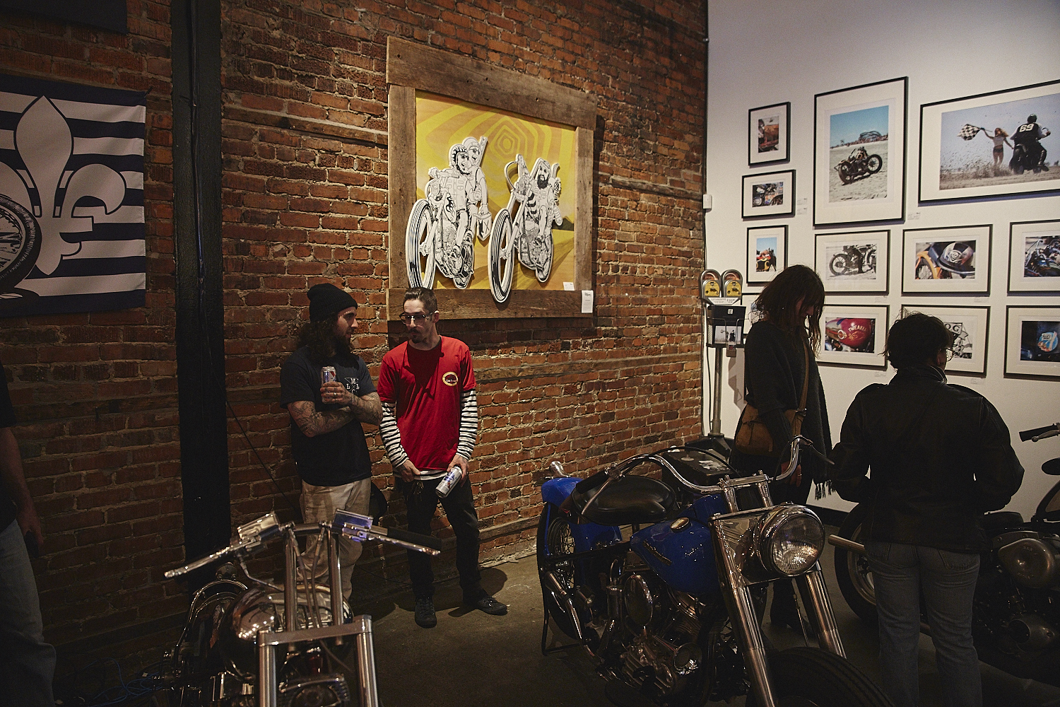 Motos, arts et spectacles sur la Plaza pour Roll the Bones [Photos]