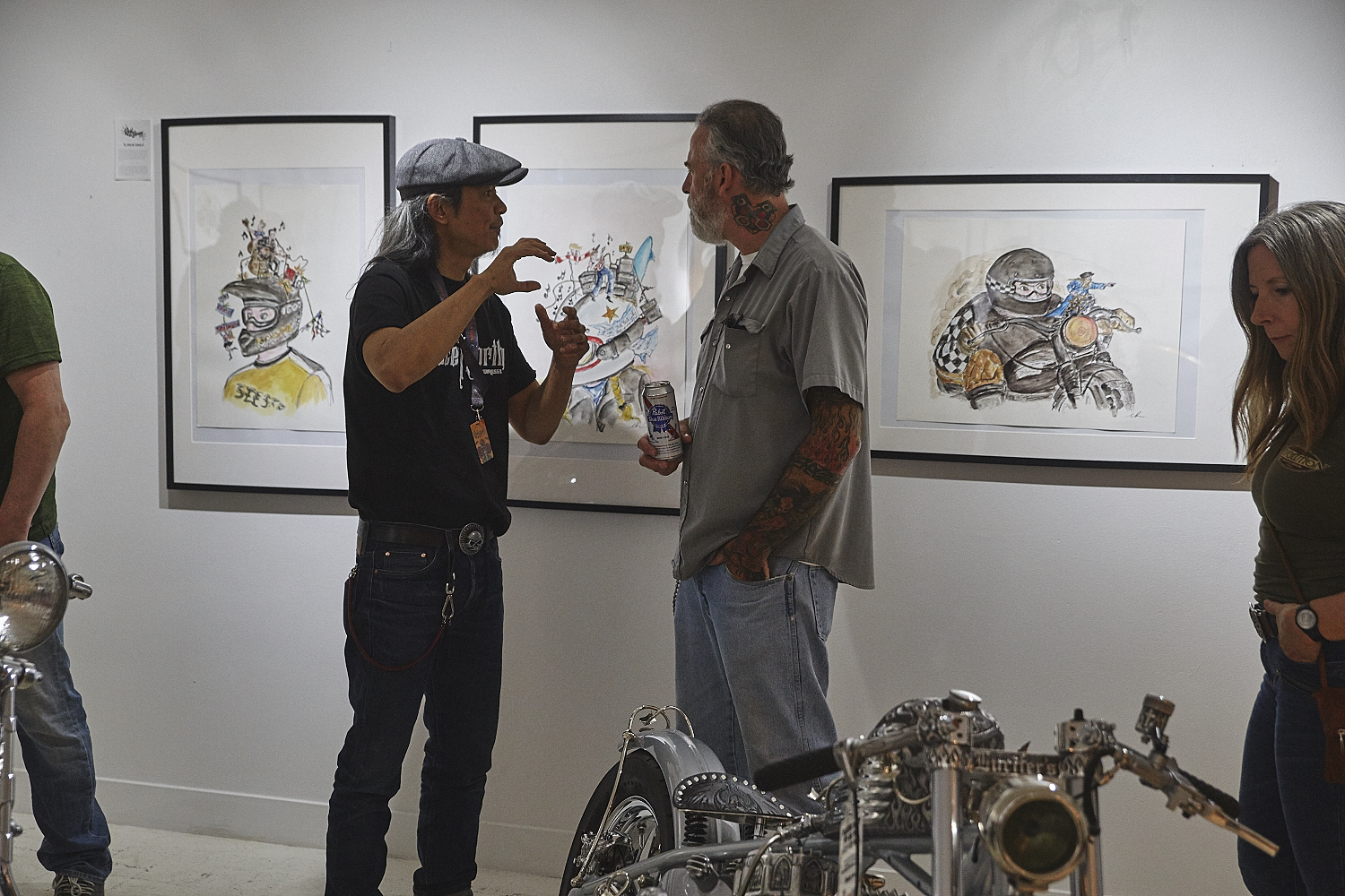 Motos, arts et spectacles sur la Plaza pour Roll the Bones [Photos]