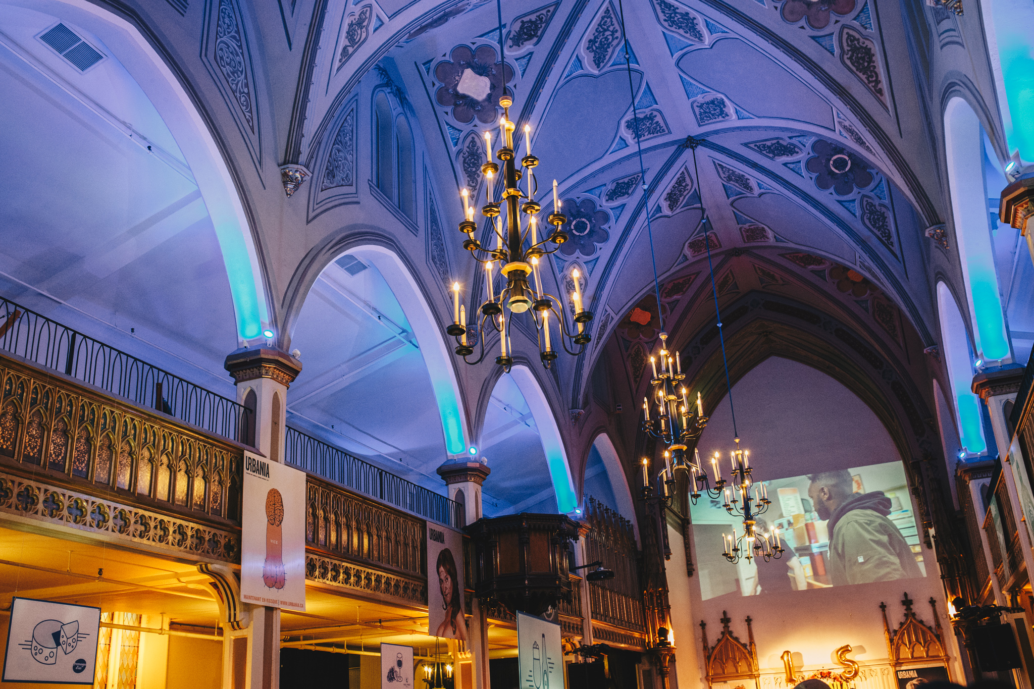 Les 15 ans d'Urbania, ça se fête dans une église [Photos]
