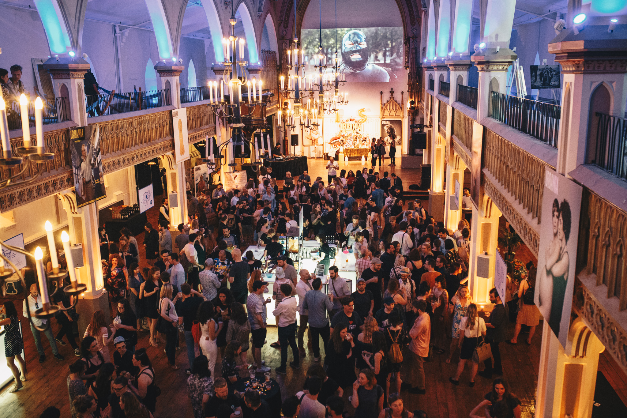 Les 15 ans d'Urbania, ça se fête dans une église [Photos]