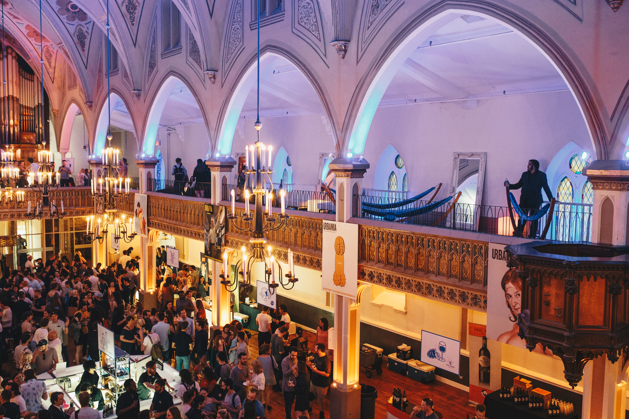 Les 15 ans d'Urbania, ça se fête dans une église [Photos]