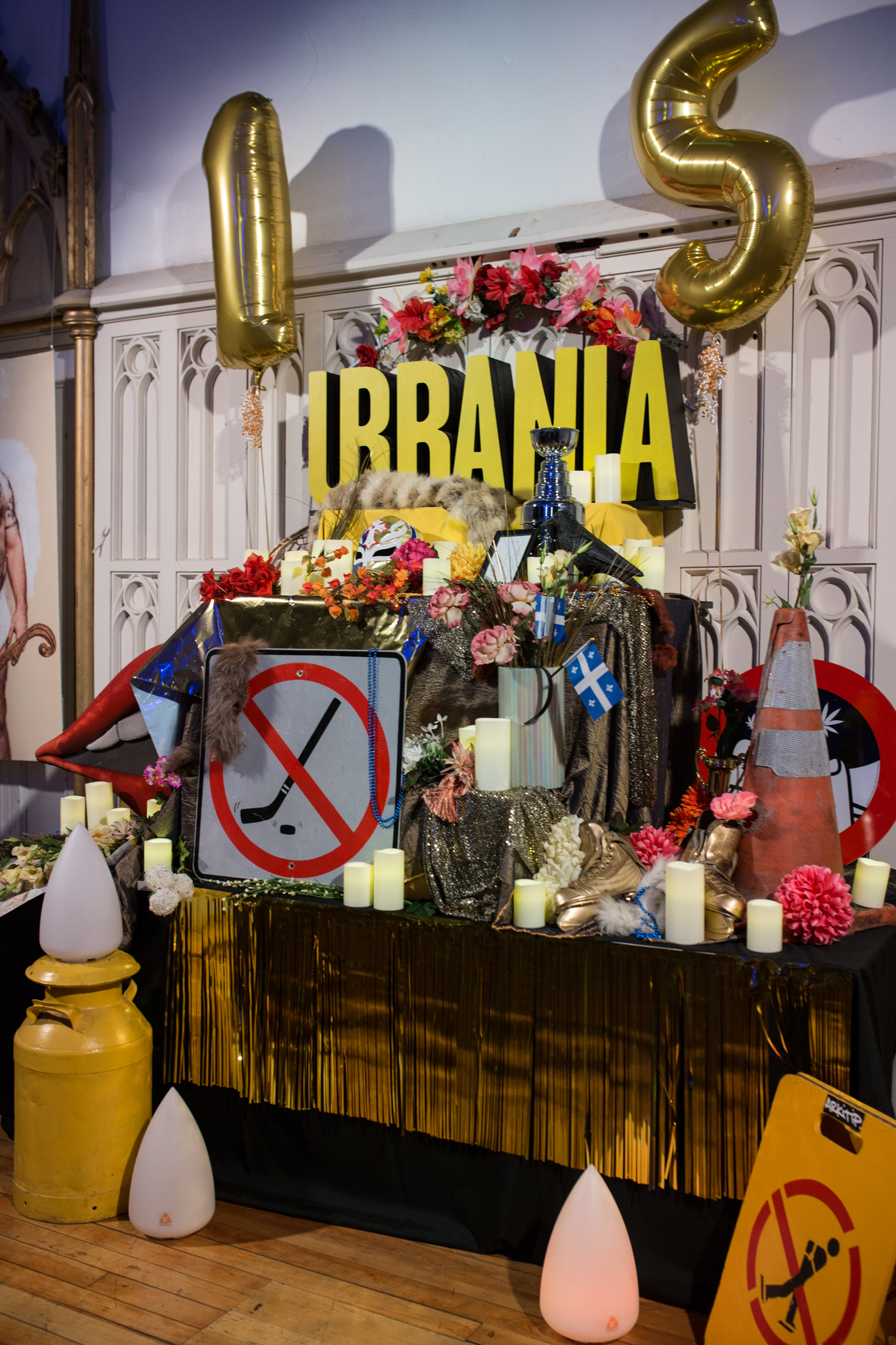 Les 15 ans d'Urbania, ça se fête dans une église [Photos]