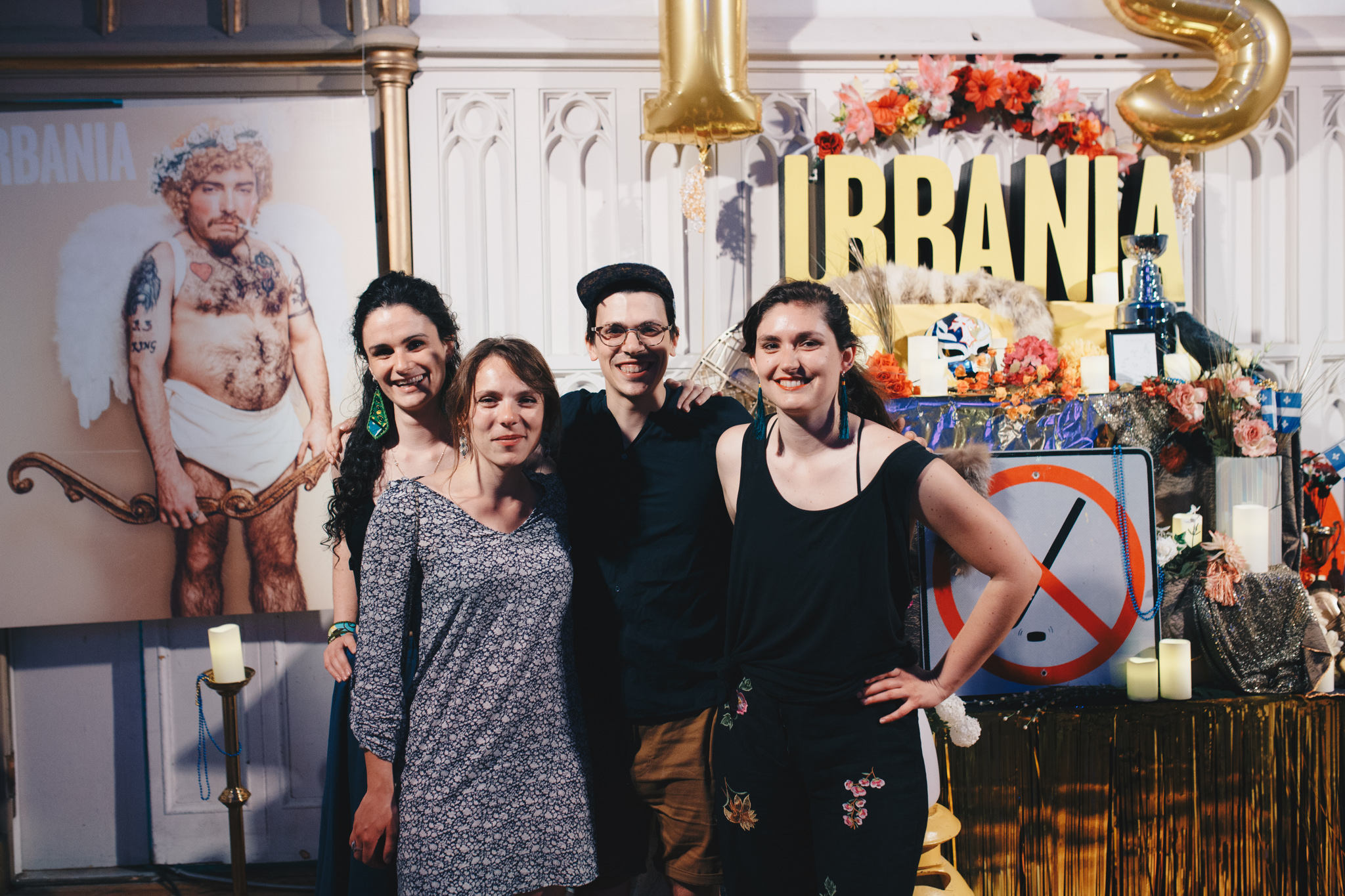 Les 15 ans d'Urbania, ça se fête dans une église [Photos]