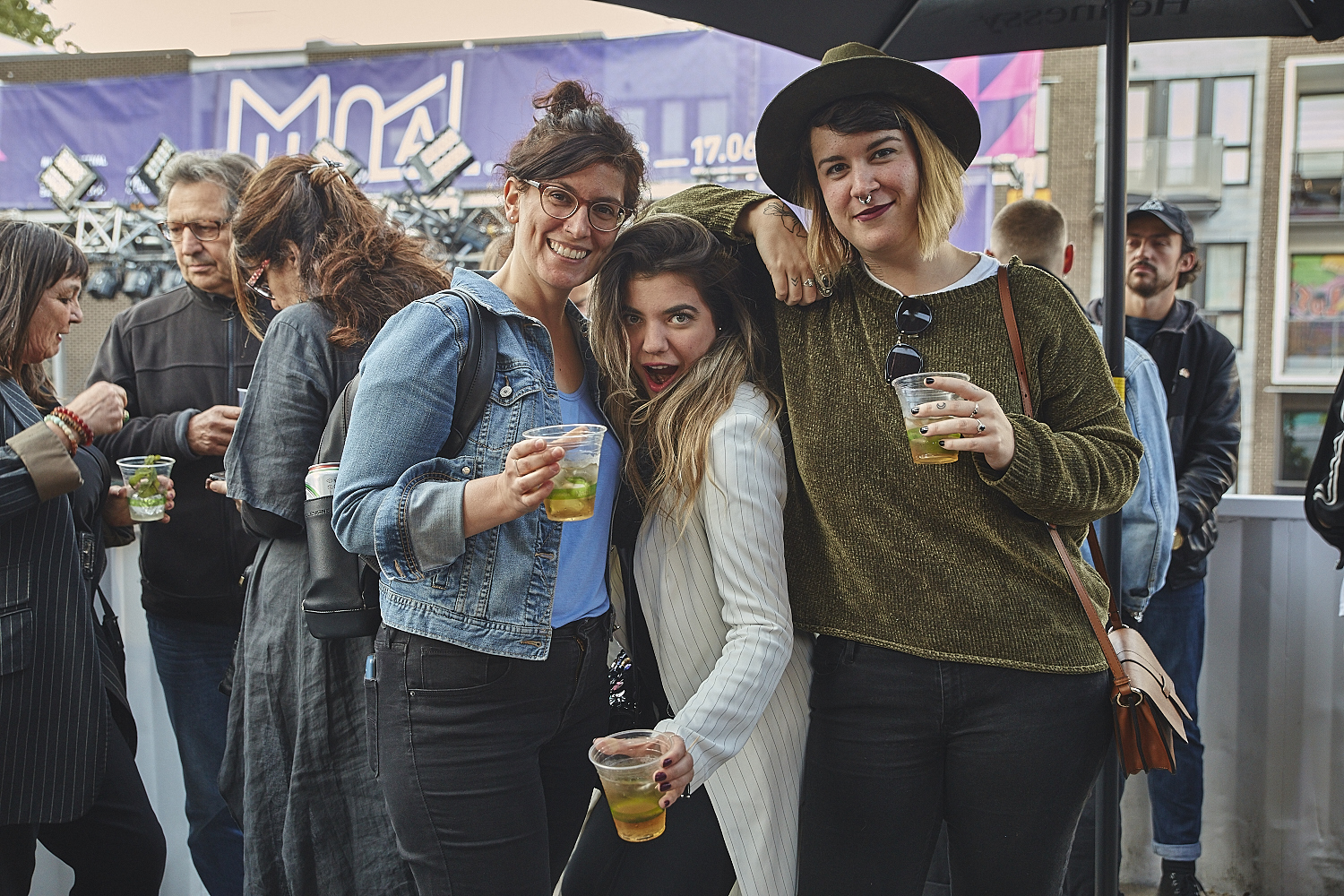 Le Festival MURAL décolle avec un 5 à 7 privé festif et artistique [Photos]