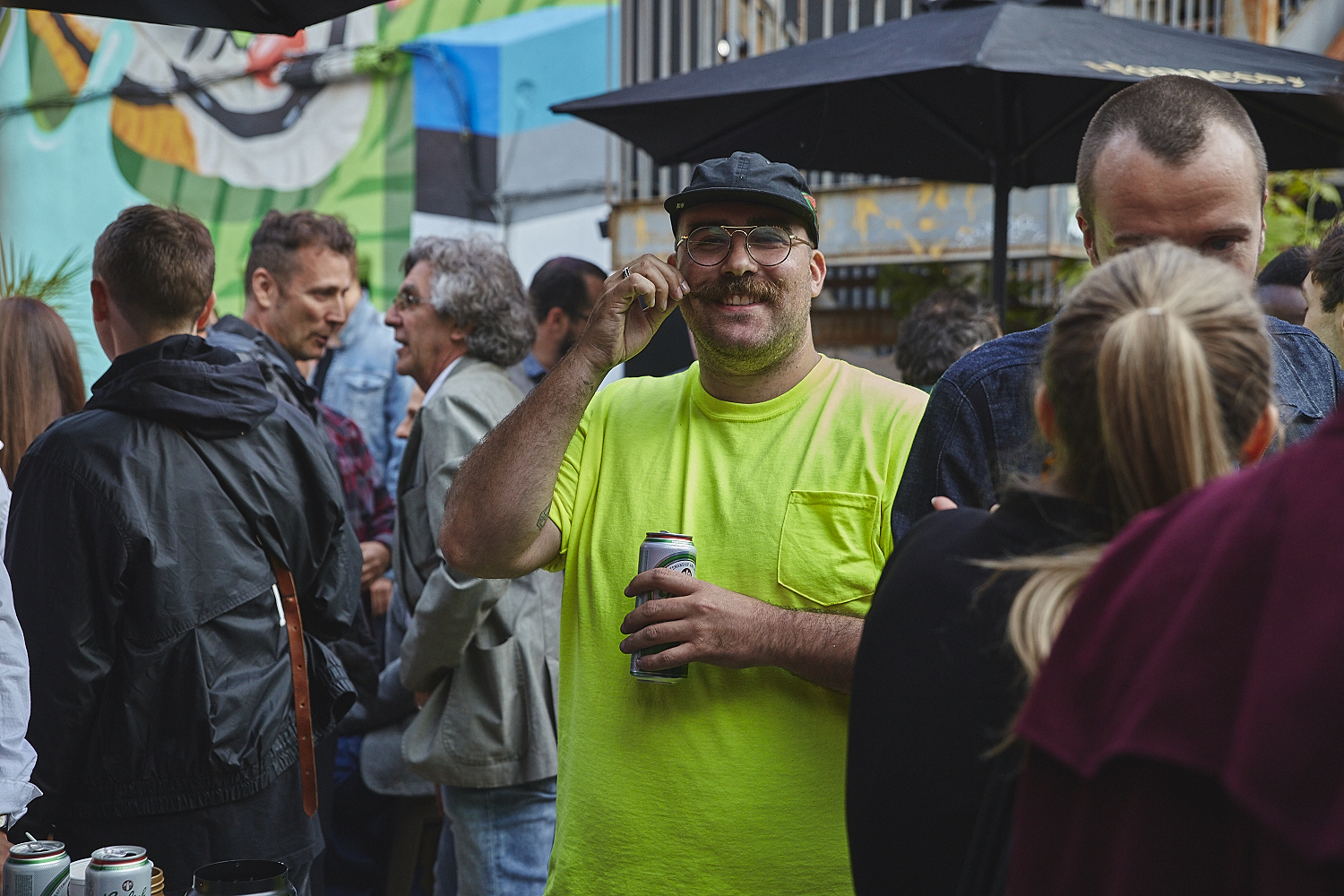 Le Festival MURAL décolle avec un 5 à 7 privé festif et artistique [Photos]