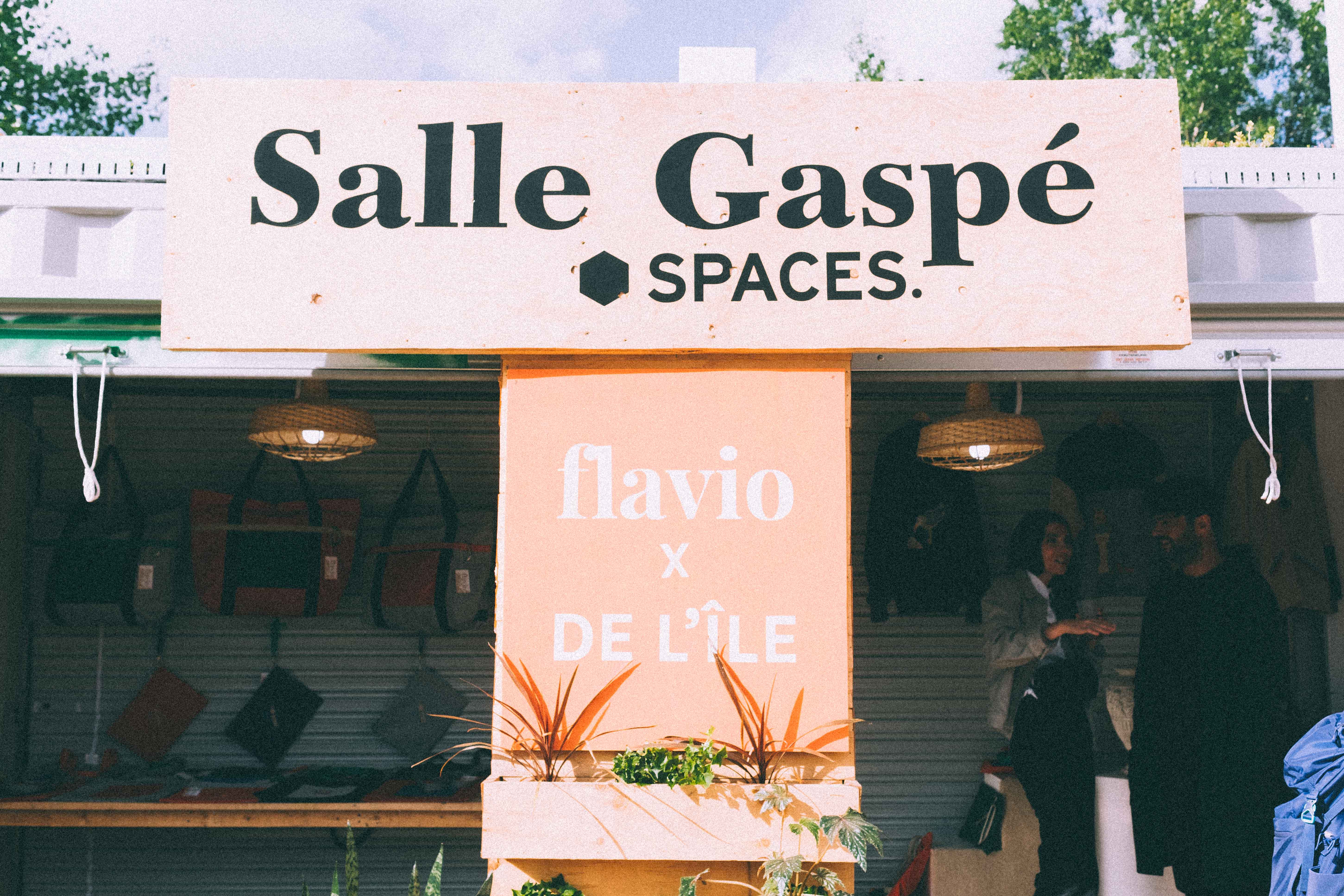 Flavio X De L’Île ont offert un sympa pop-up shop à Aire Commune [Photos]