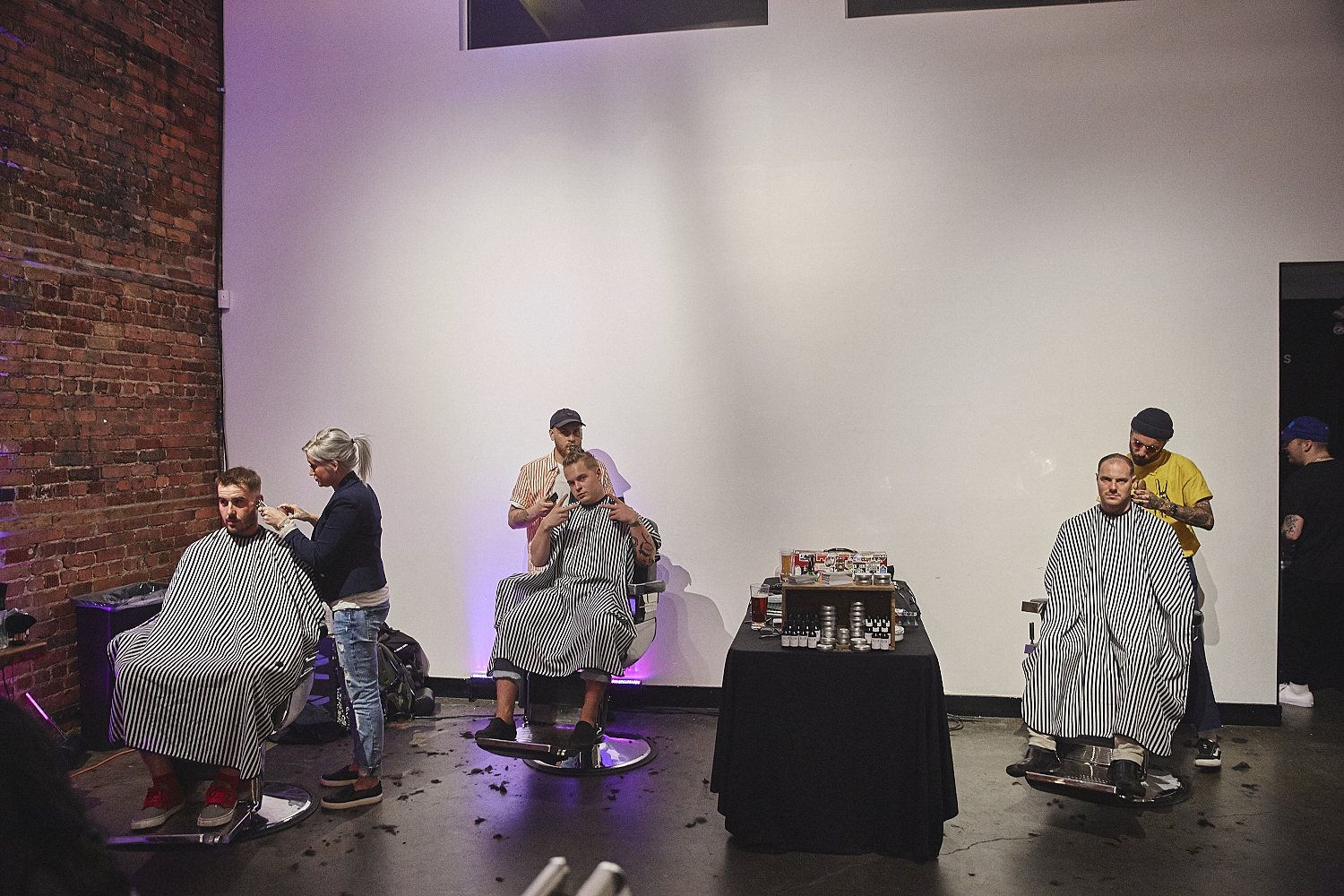 Très cool pop-up au Cuts & Talk du Ausgang avec Chez le barbier [Photos]