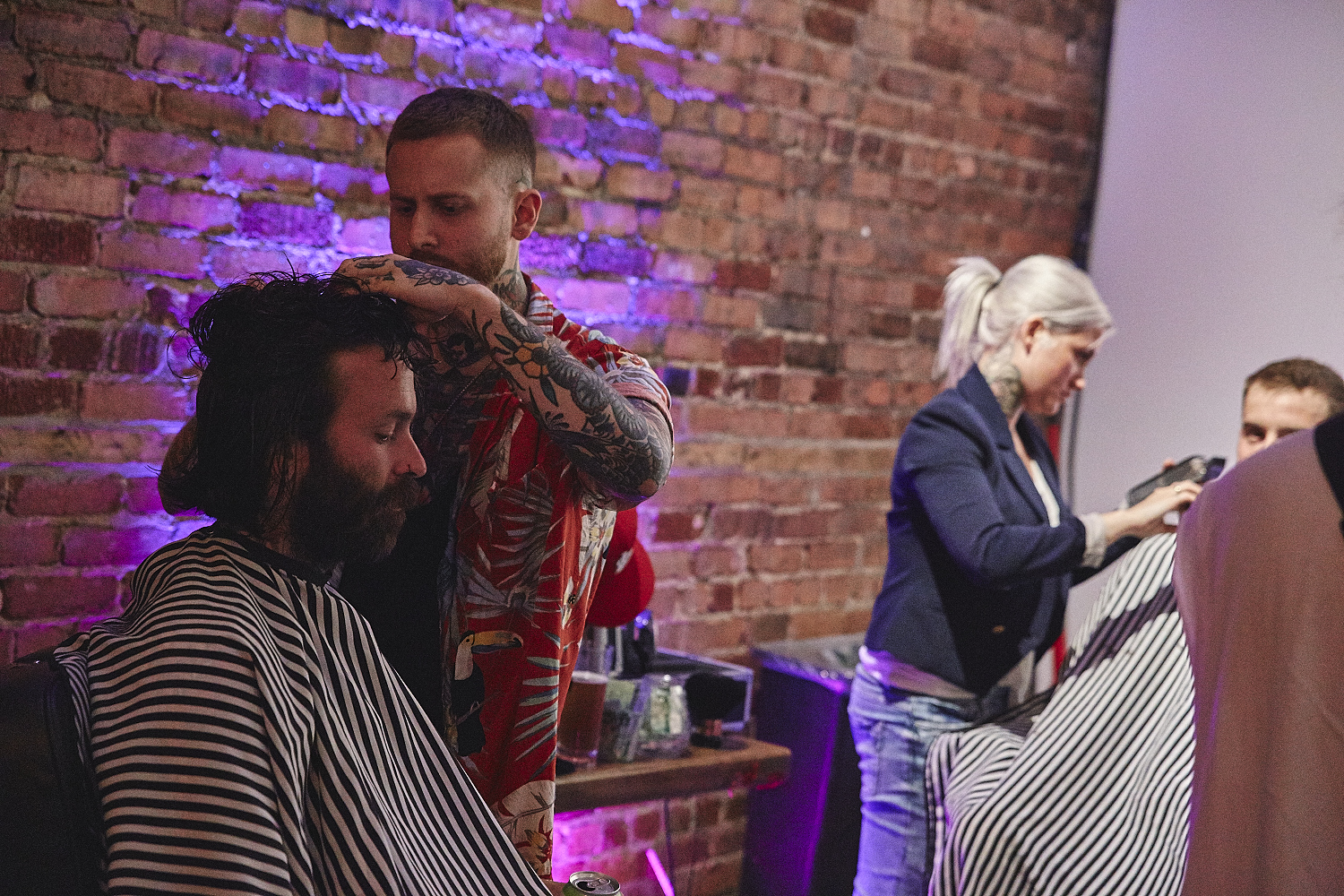 Très cool pop-up au Cuts & Talk du Ausgang avec Chez le barbier [Photos]