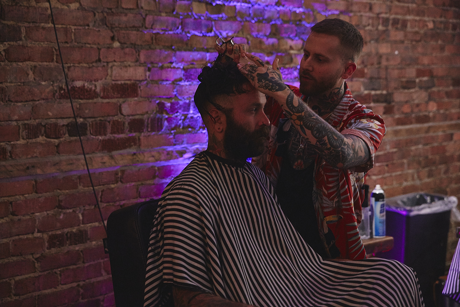 Très cool pop-up au Cuts & Talk du Ausgang avec Chez le barbier [Photos]