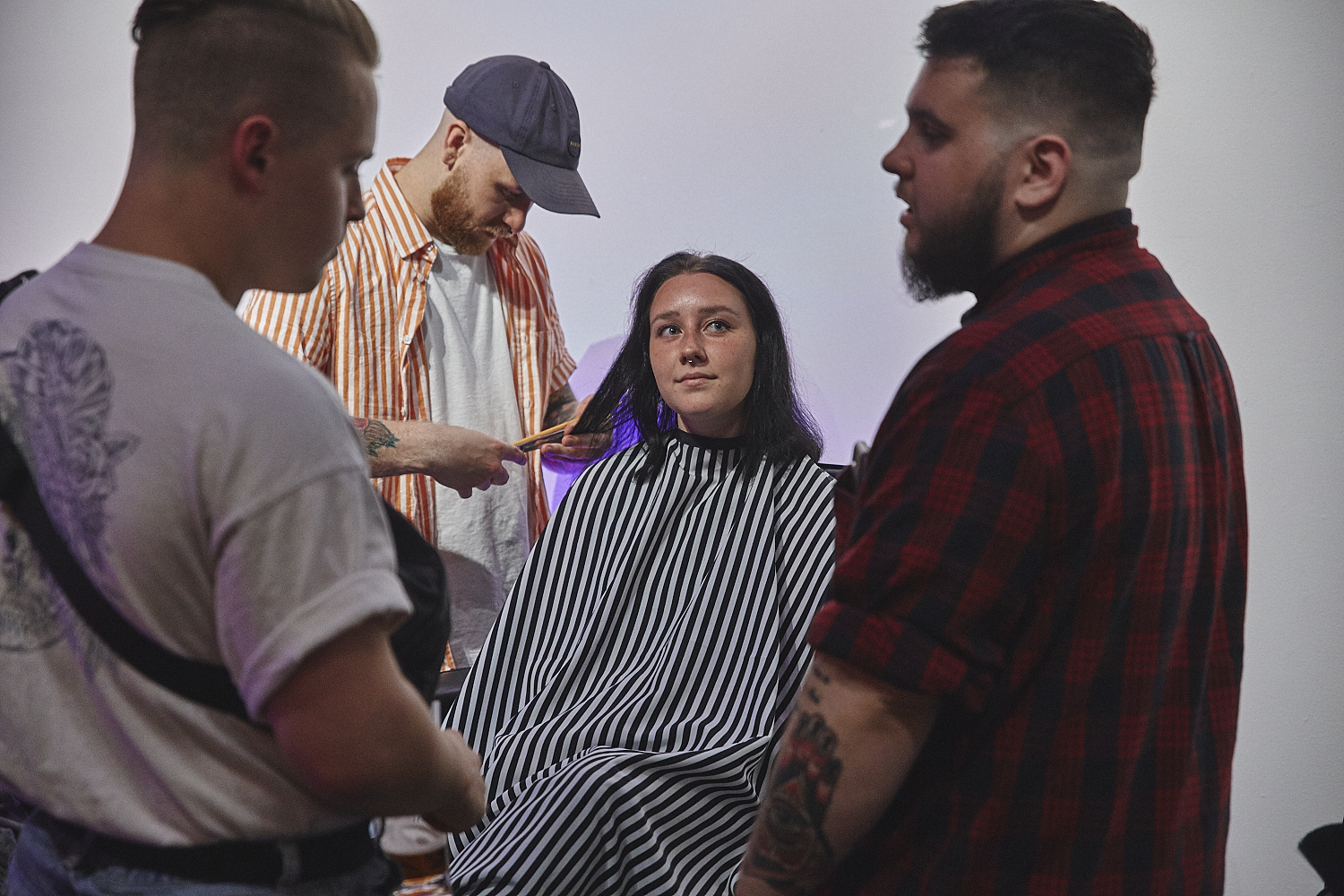 Très cool pop-up au Cuts & Talk du Ausgang avec Chez le barbier [Photos]