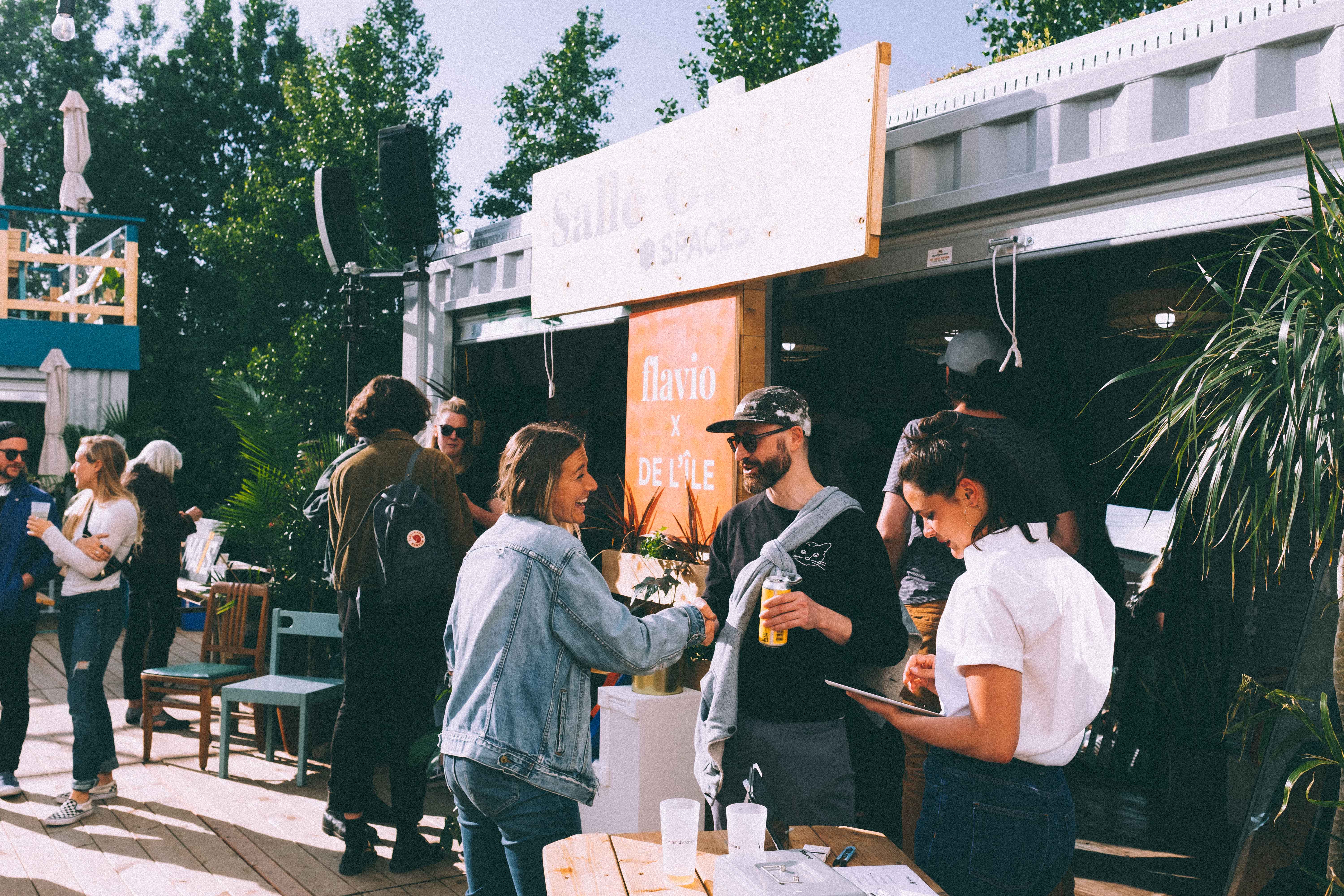 Flavio X De L’Île ont offert un sympa pop-up shop à Aire Commune [Photos]