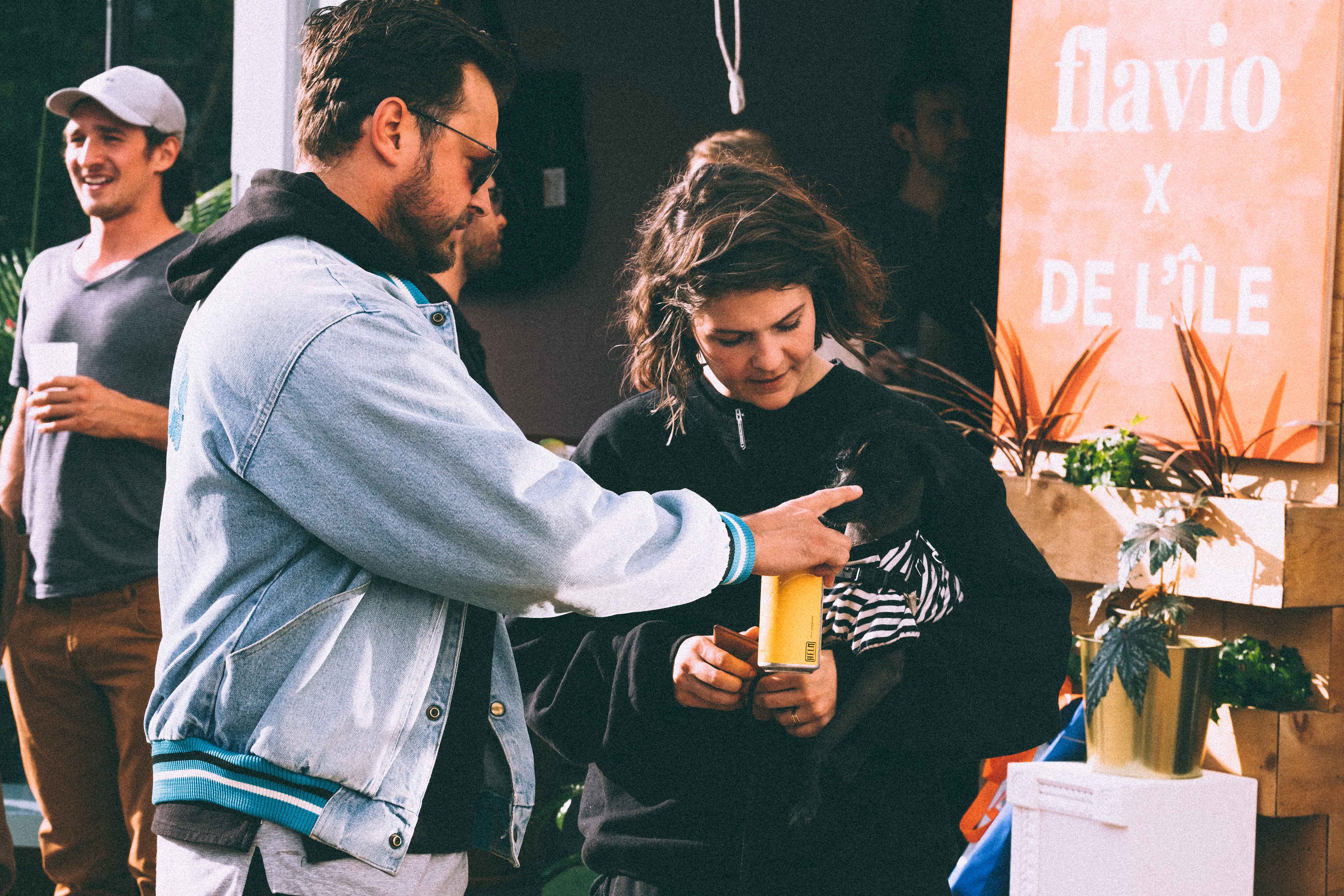 Flavio X De L’Île ont offert un sympa pop-up shop à Aire Commune [Photos]