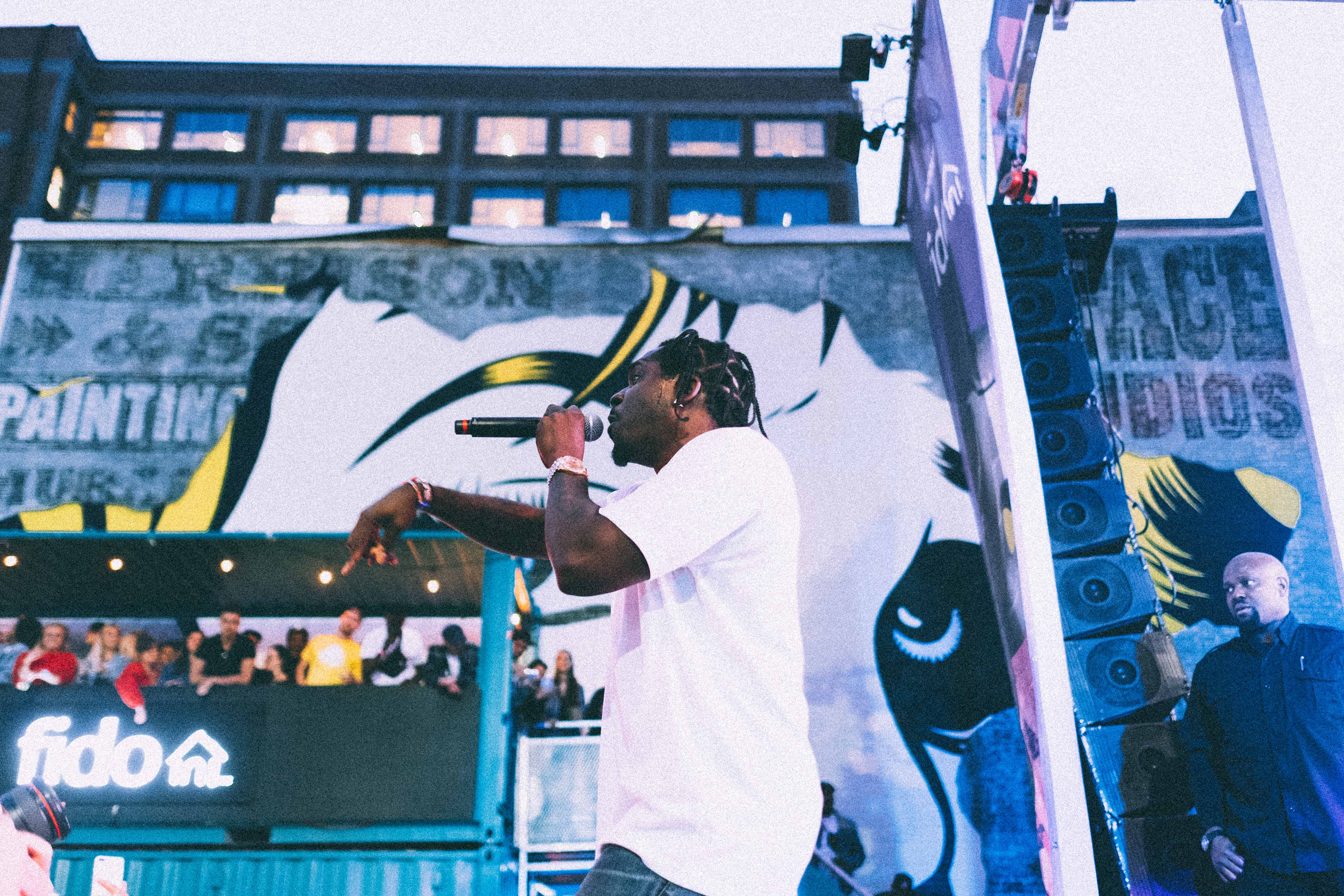 Le Festival MURAL commence en grand avec Pusha T et Playboi Carti! [Photos]