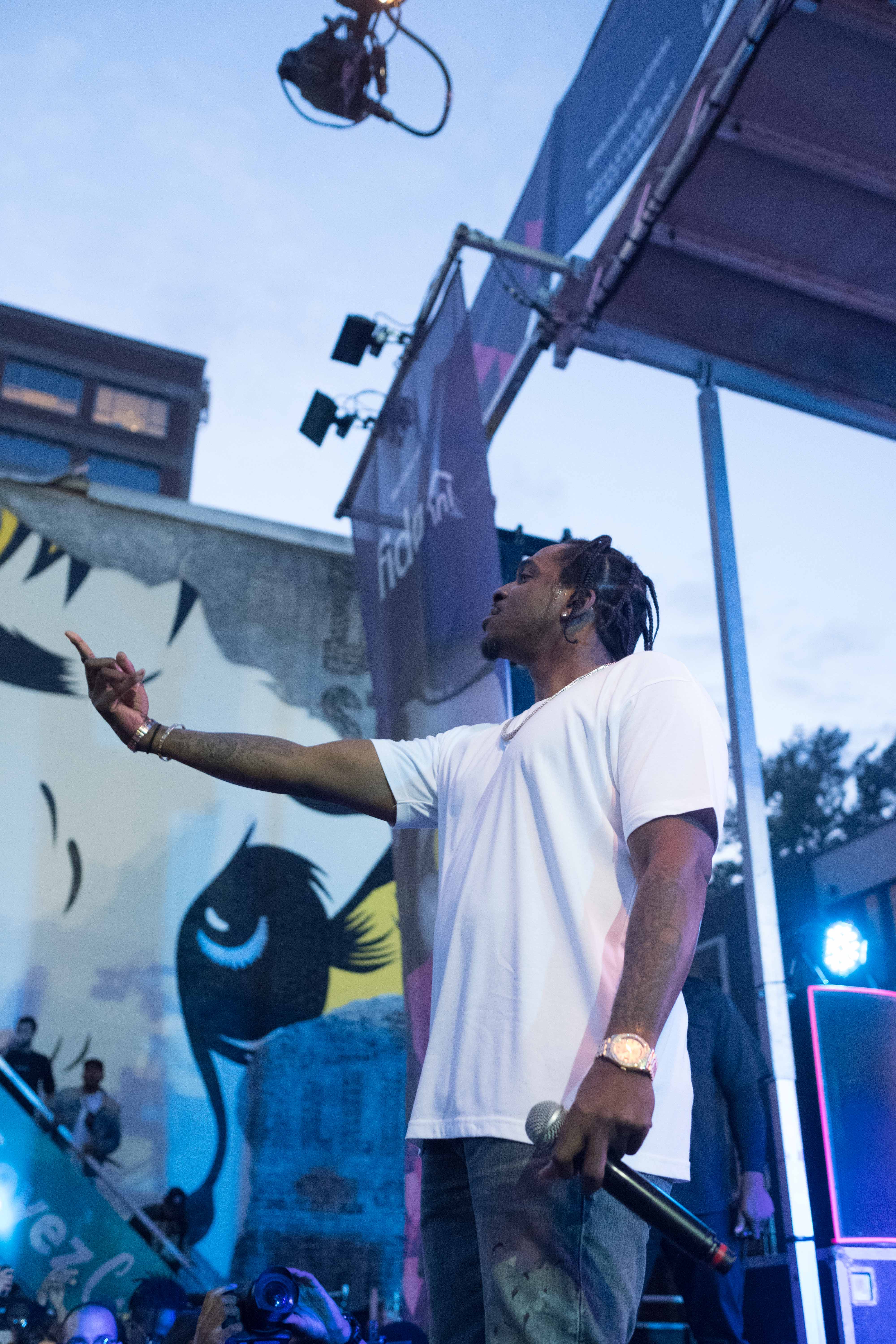 Le Festival MURAL commence en grand avec Pusha T et Playboi Carti! [Photos]