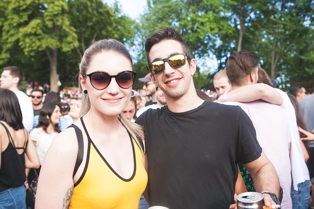Le Piknic Électronik du week-end était festif et bondé! [Photos]