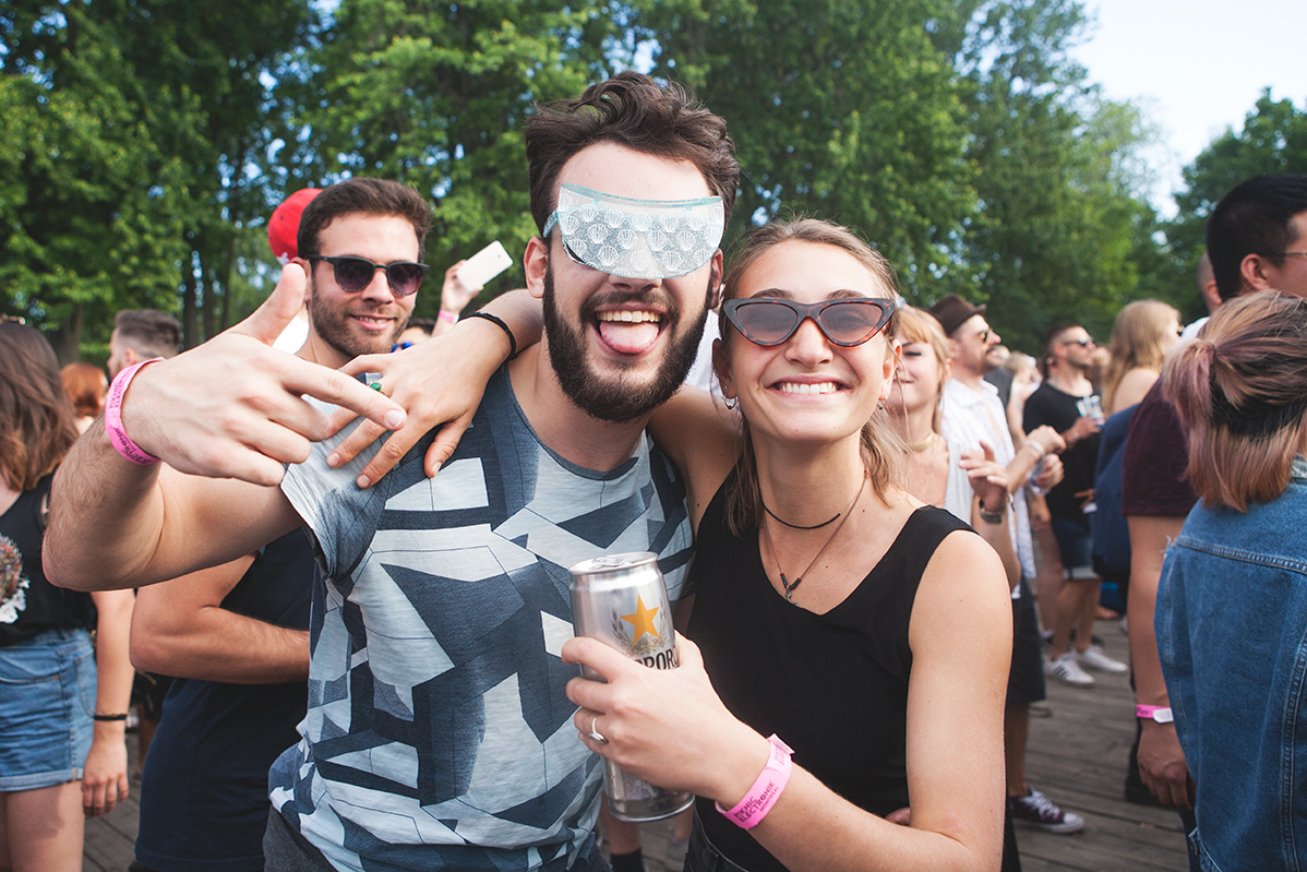 Le Piknic Électronik du week-end était festif et bondé! [Photos]