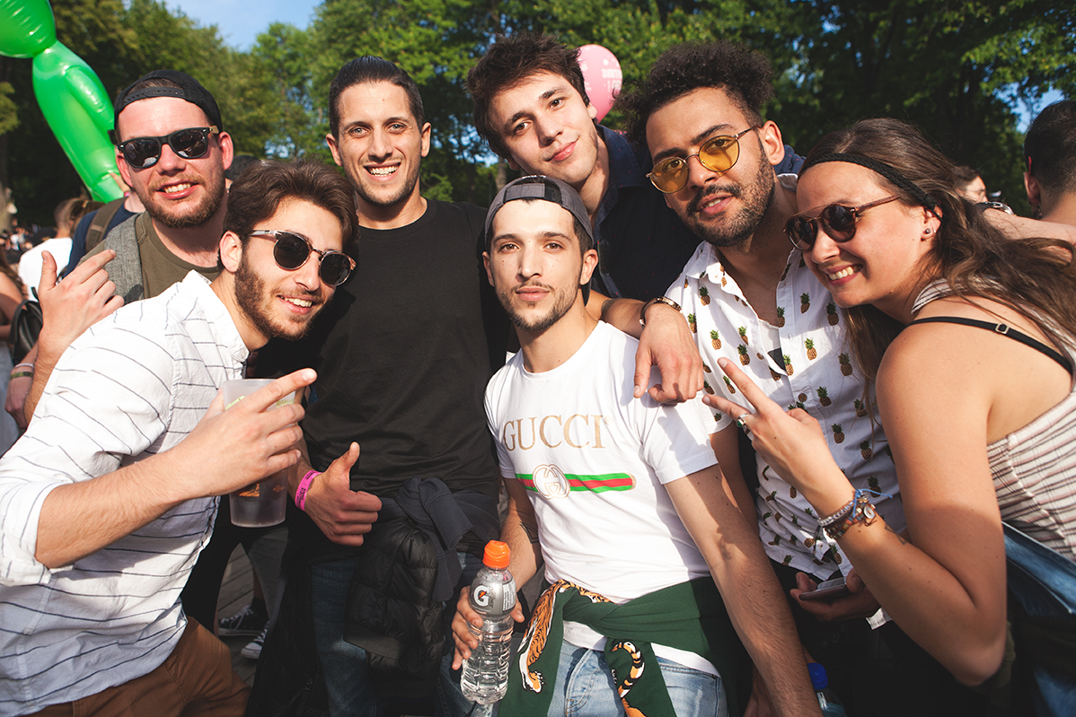 Le Piknic Électronik du week-end était festif et bondé! [Photos]