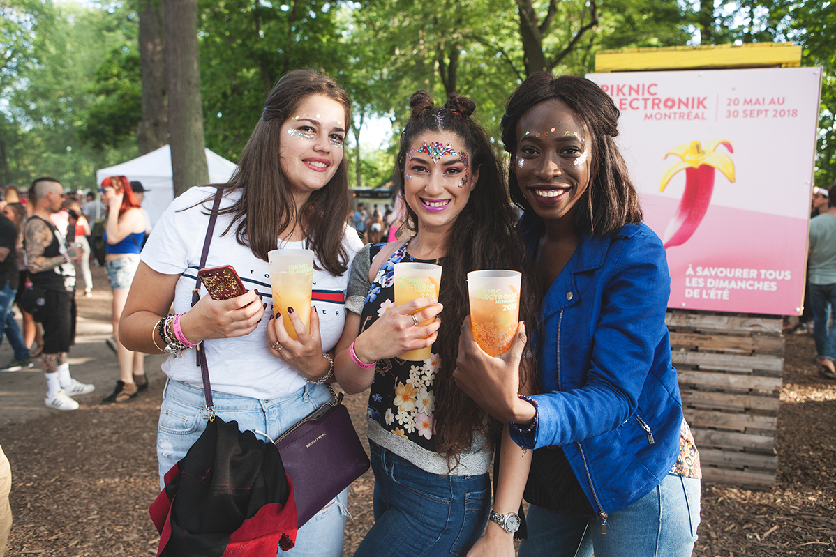 Le Piknic Électronik du week-end était festif et bondé! [Photos]