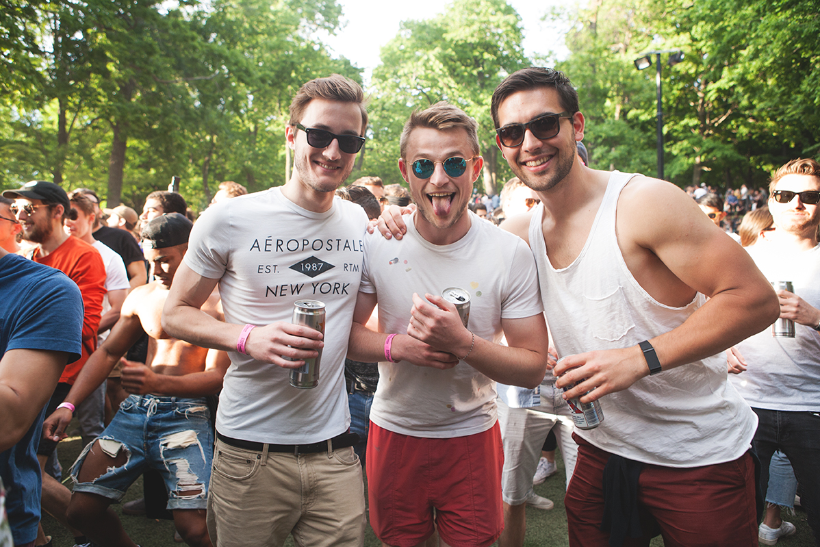 Le Piknic Électronik du week-end était festif et bondé! [Photos]