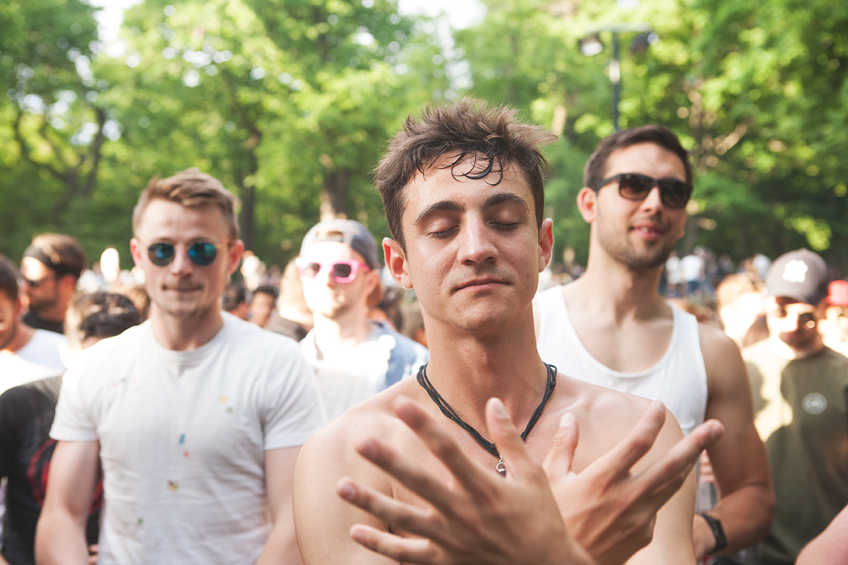 Le Piknic Électronik du week-end était festif et bondé! [Photos]