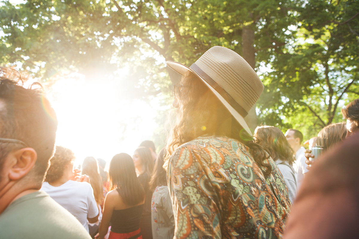 Le Piknic Électronik du week-end était festif et bondé! [Photos]