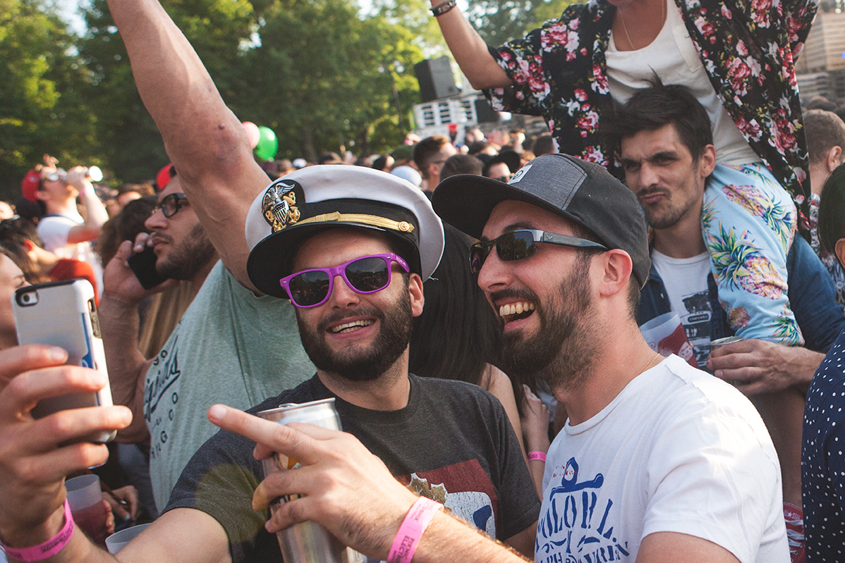 Le Piknic Électronik du week-end était festif et bondé! [Photos]