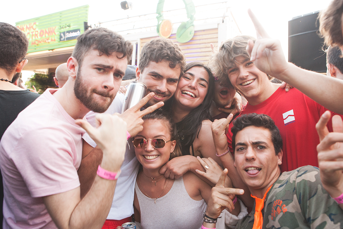 Le Piknic Électronik du week-end était festif et bondé! [Photos]