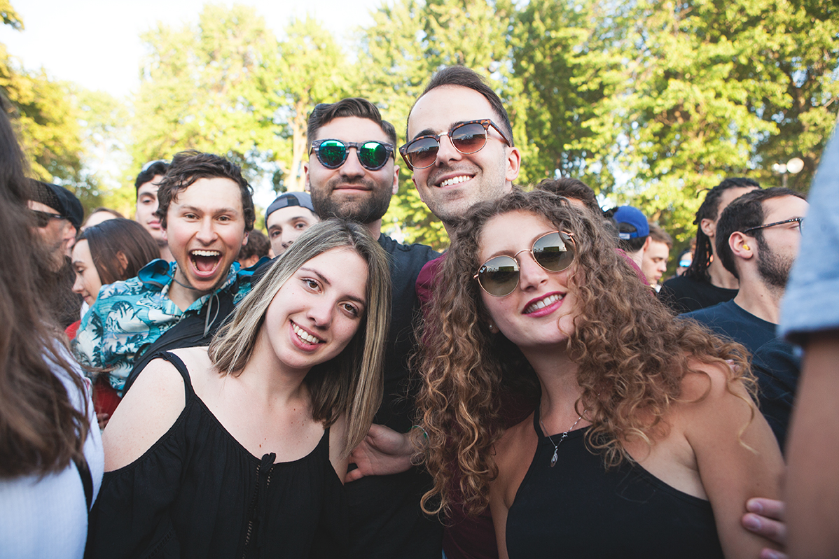 Le Piknic Électronik du week-end était festif et bondé! [Photos]