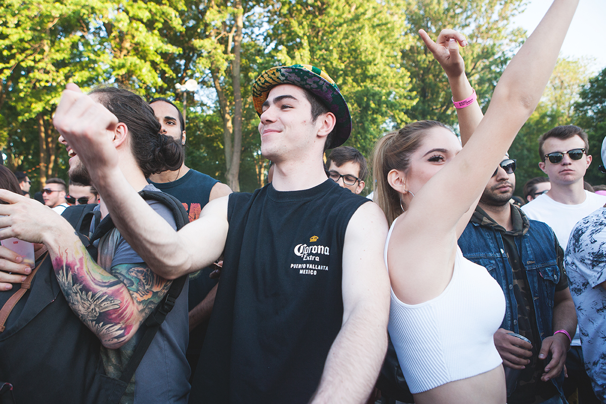 Le Piknic Électronik du week-end était festif et bondé! [Photos]