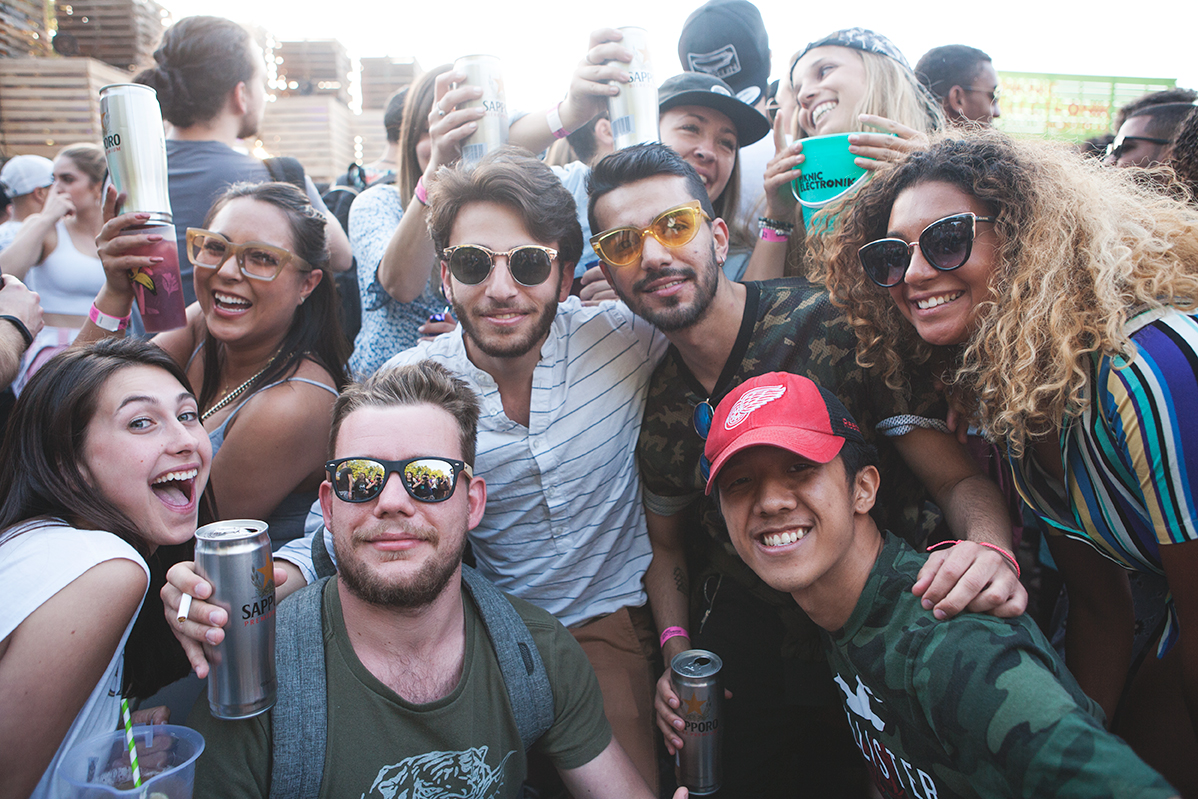 Le Piknic Électronik du week-end était festif et bondé! [Photos]