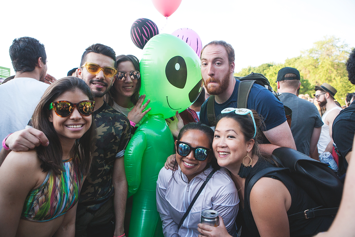 Le Piknic Électronik du week-end était festif et bondé! [Photos]