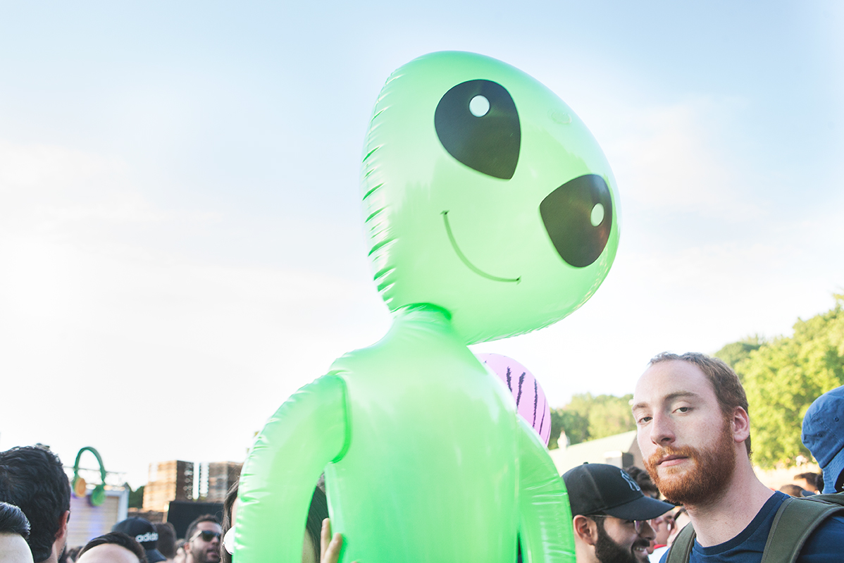 Le Piknic Électronik du week-end était festif et bondé! [Photos]