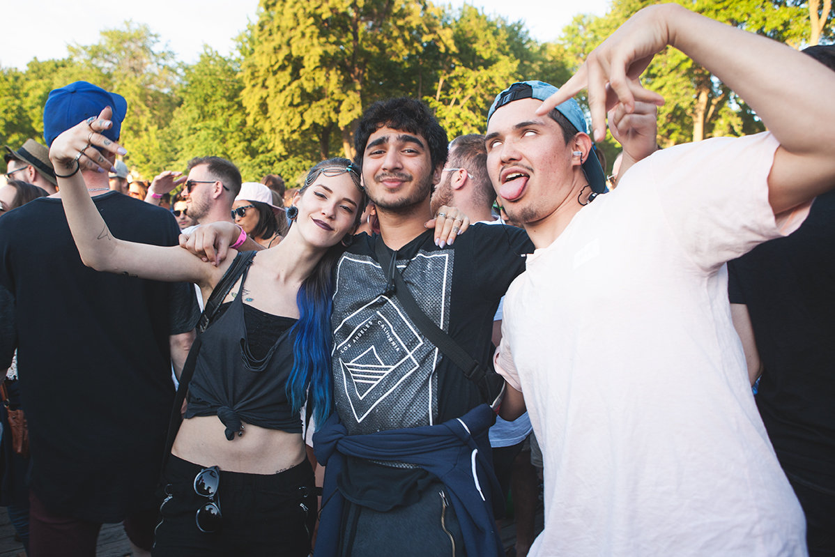 Le Piknic Électronik du week-end était festif et bondé! [Photos]
