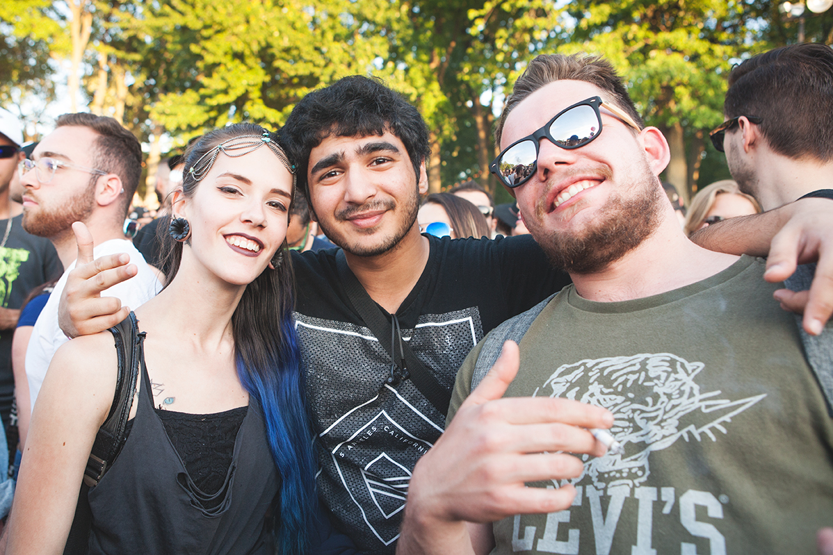 Le Piknic Électronik du week-end était festif et bondé! [Photos]