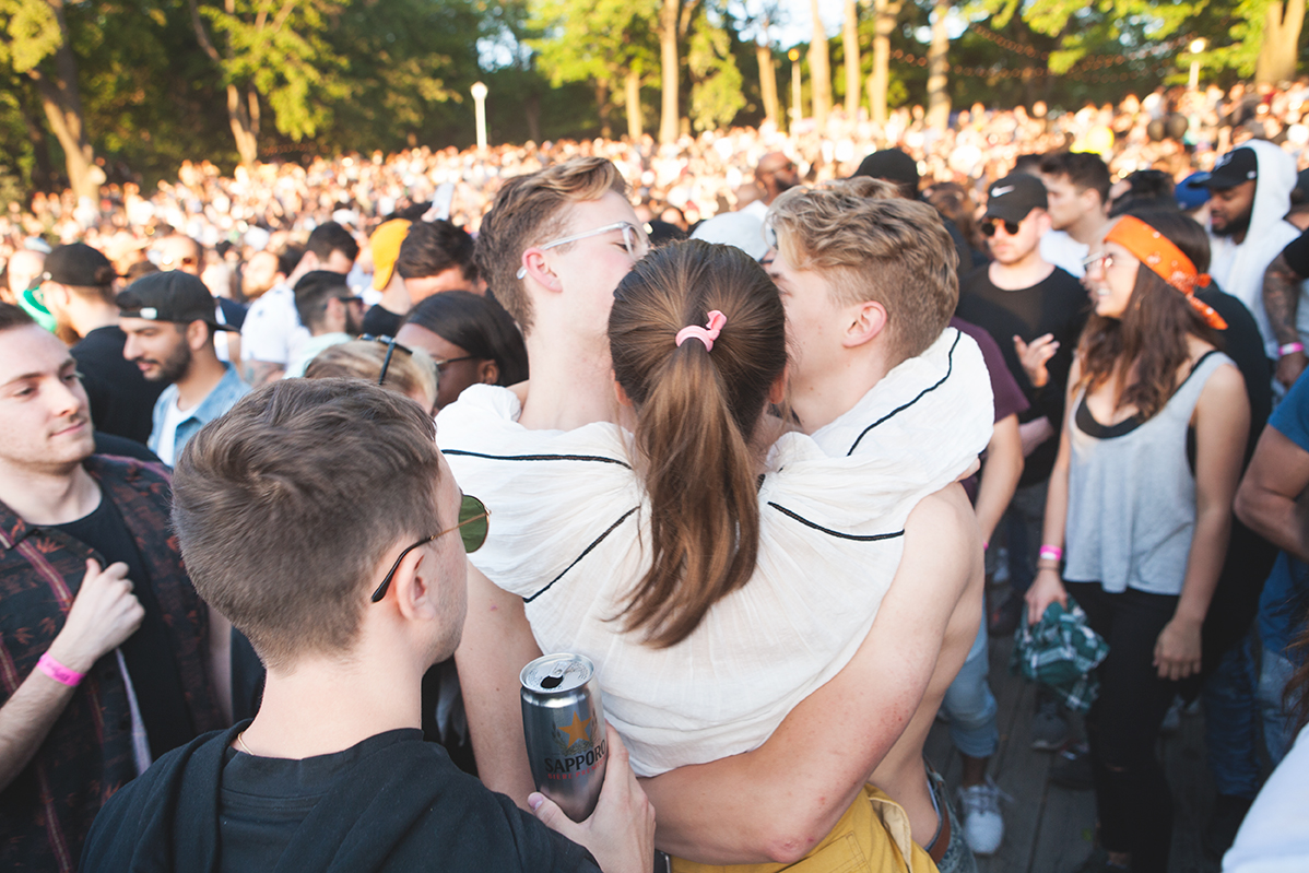 Le Piknic Électronik du week-end était festif et bondé! [Photos]