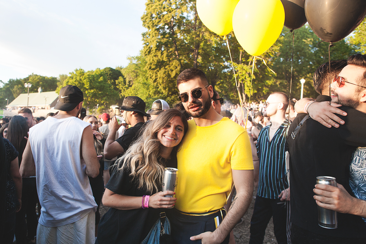 Le Piknic Électronik du week-end était festif et bondé! [Photos]