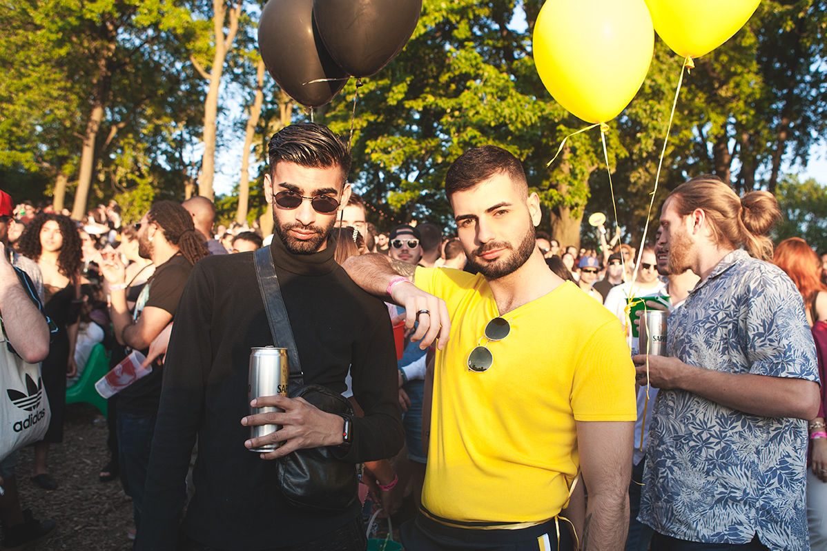 Le Piknic Électronik du week-end était festif et bondé! [Photos]