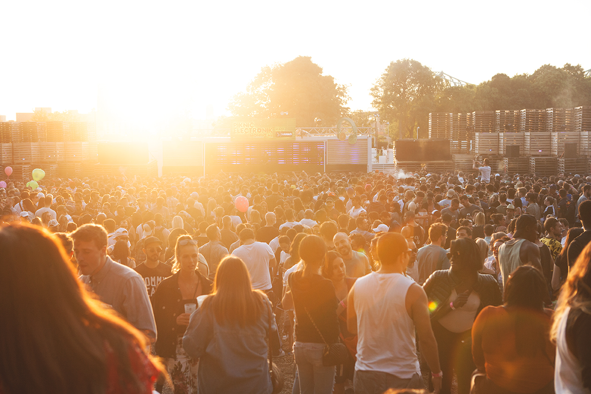 Le Piknic Électronik du week-end était festif et bondé! [Photos]