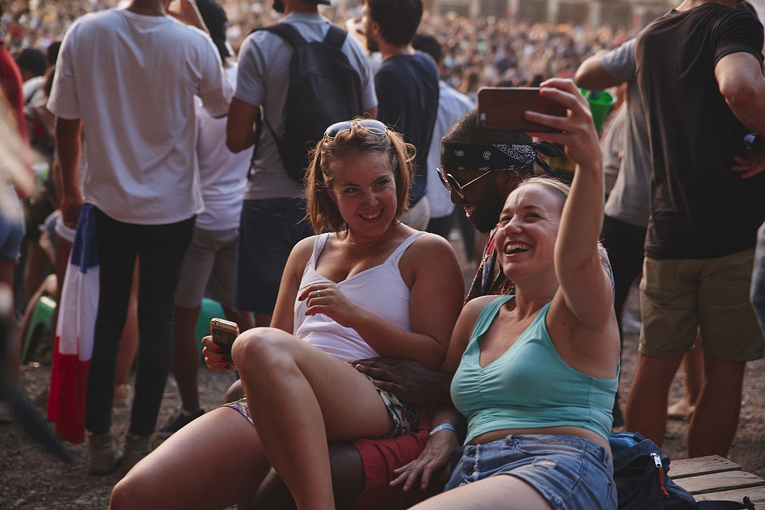 La fête au Piknic Électronik, un classique du dimanche [Photos]
