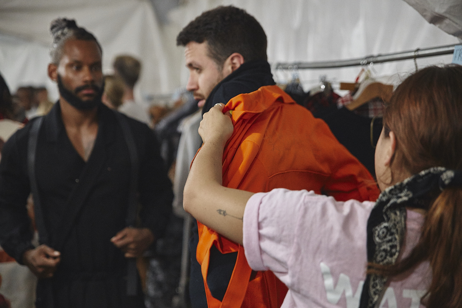Dans les coulisses du défilé Gentleman Urbain de Ton Barbier [Photos]