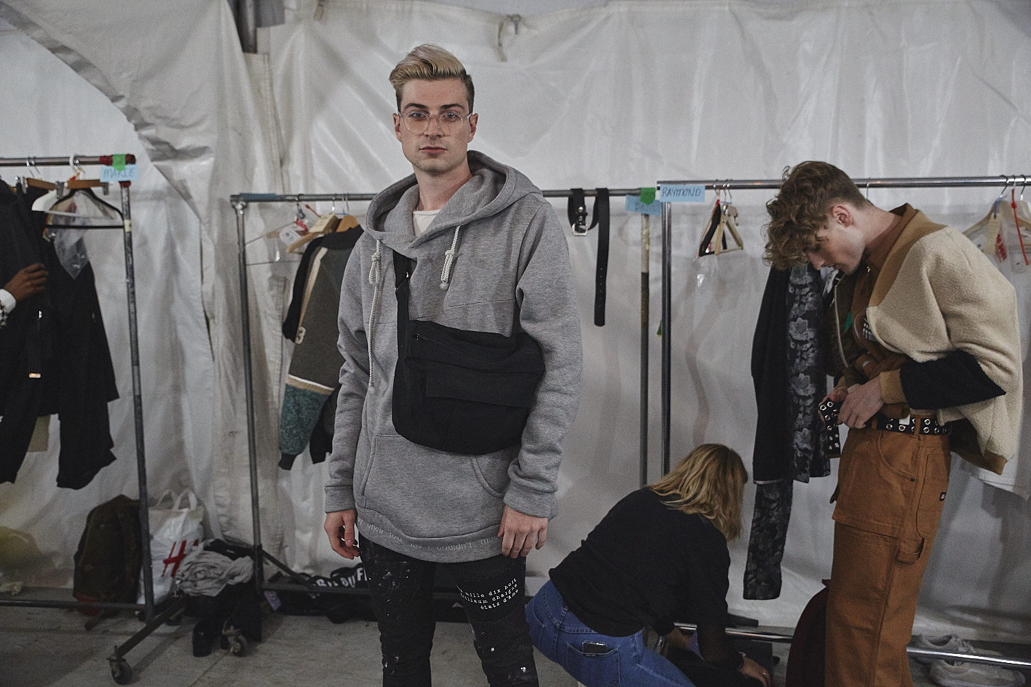 Dans les coulisses du défilé Gentleman Urbain de Ton Barbier [Photos]