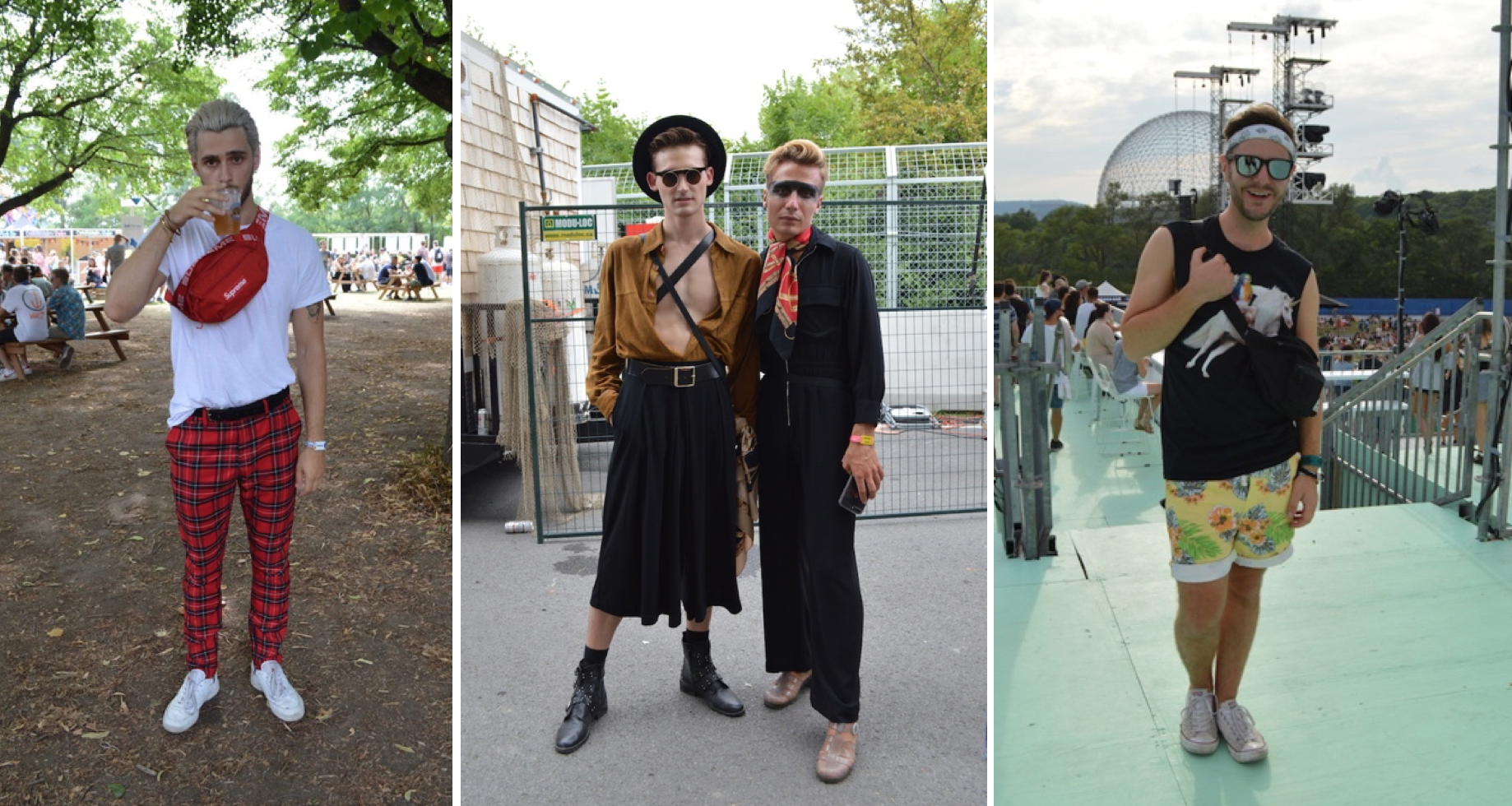Osheaga 2018 &#8211; Street Style Jour 1 : Les plus beaux looks de gars du festival