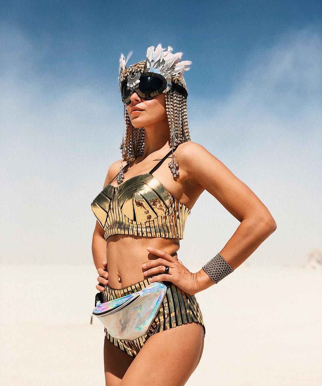 Burning Man 2018: les looks les plus fous et sexy du désert [50 photos]