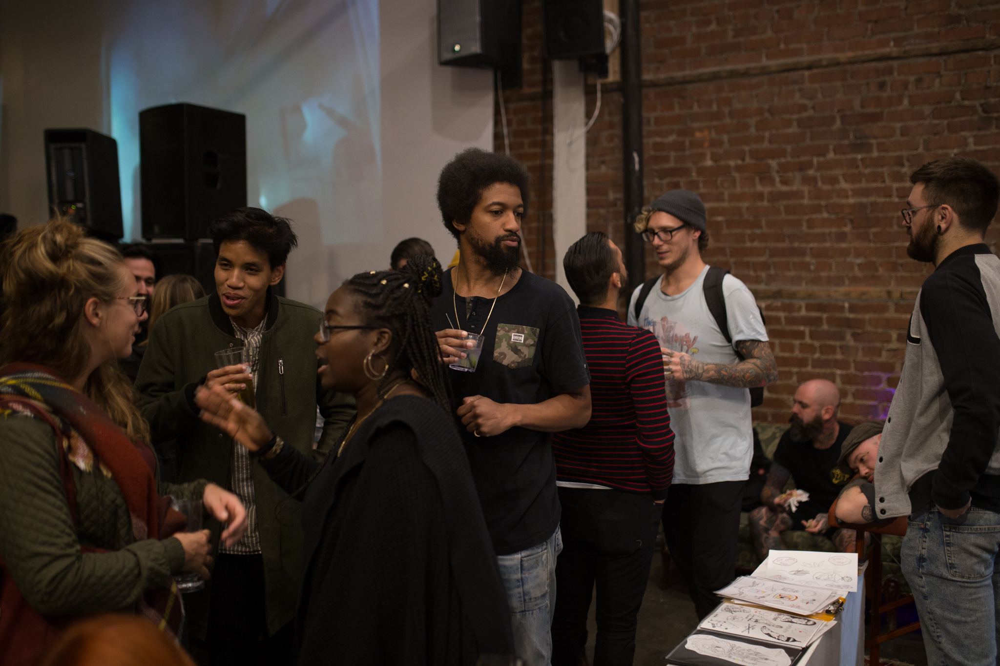 Le Cuts and Talk rassemble barbiers, tatoueurs, artistes et artisans [photos]