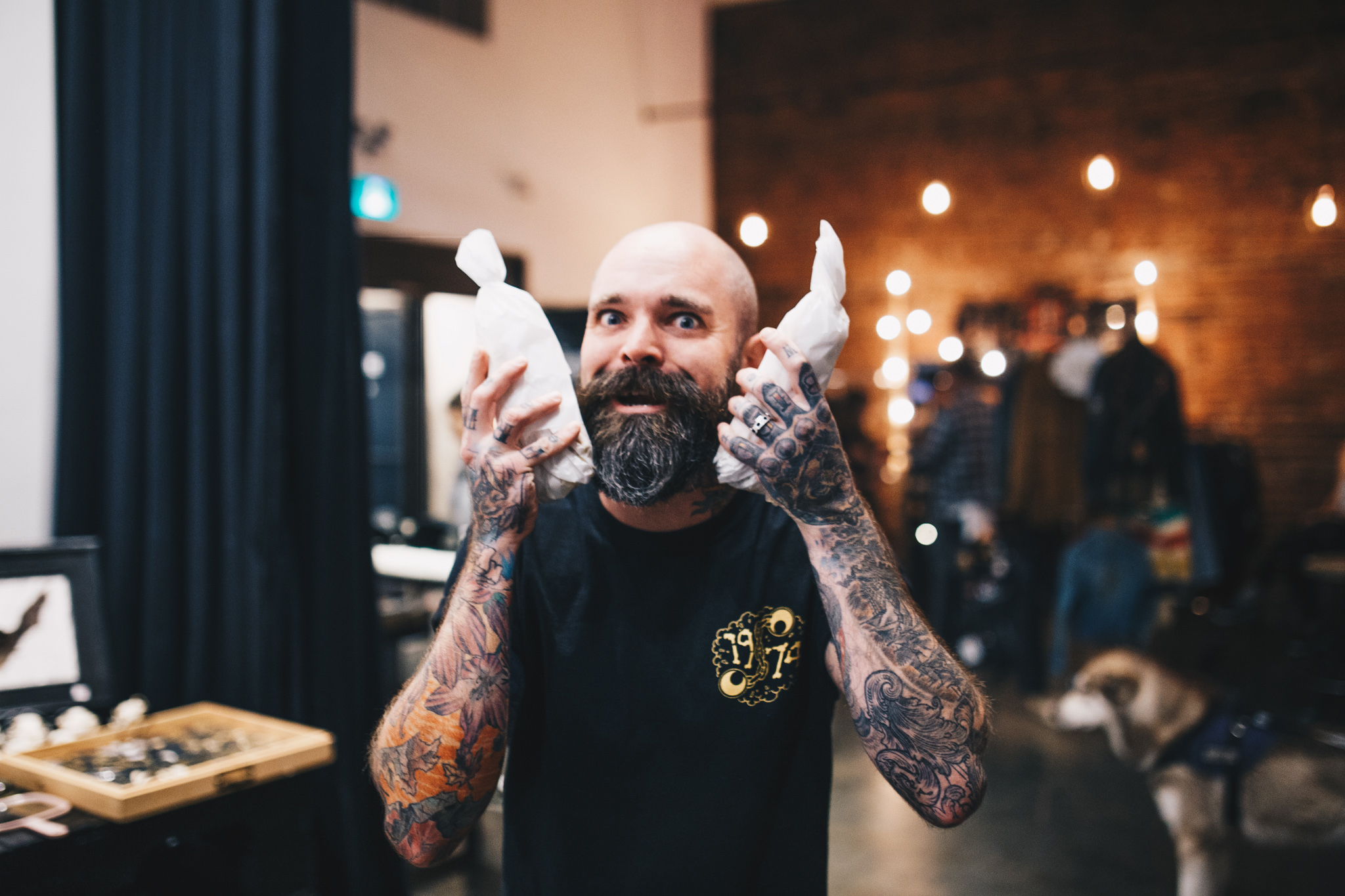 Le Cuts and Talk rassemble barbiers, tatoueurs, artistes et artisans [photos]