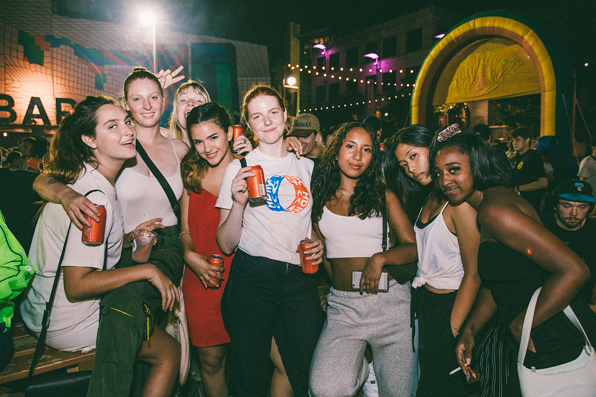 Le Dime 'Glory Challenge' vire en gros Block Party avec Kaytranada [Photos]