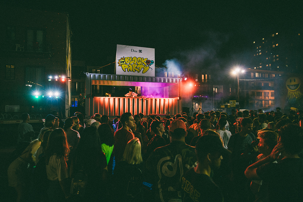 Le Dime 'Glory Challenge' vire en gros Block Party avec Kaytranada [Photos]