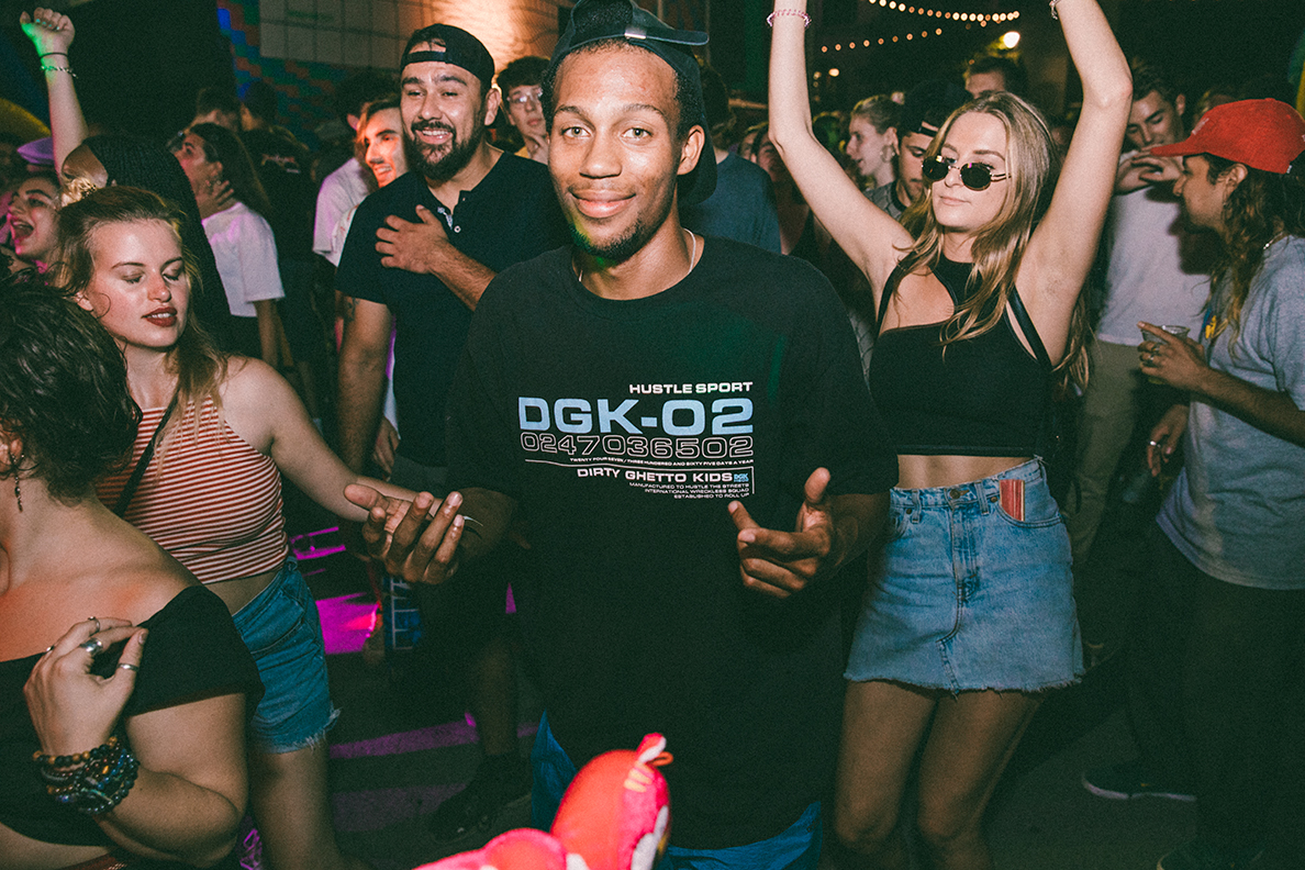 Le Dime 'Glory Challenge' vire en gros Block Party avec Kaytranada [Photos]