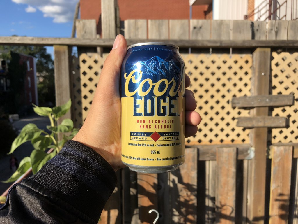 La Coors Edge: la meilleure des bières sans alcool? - Ton Barbier