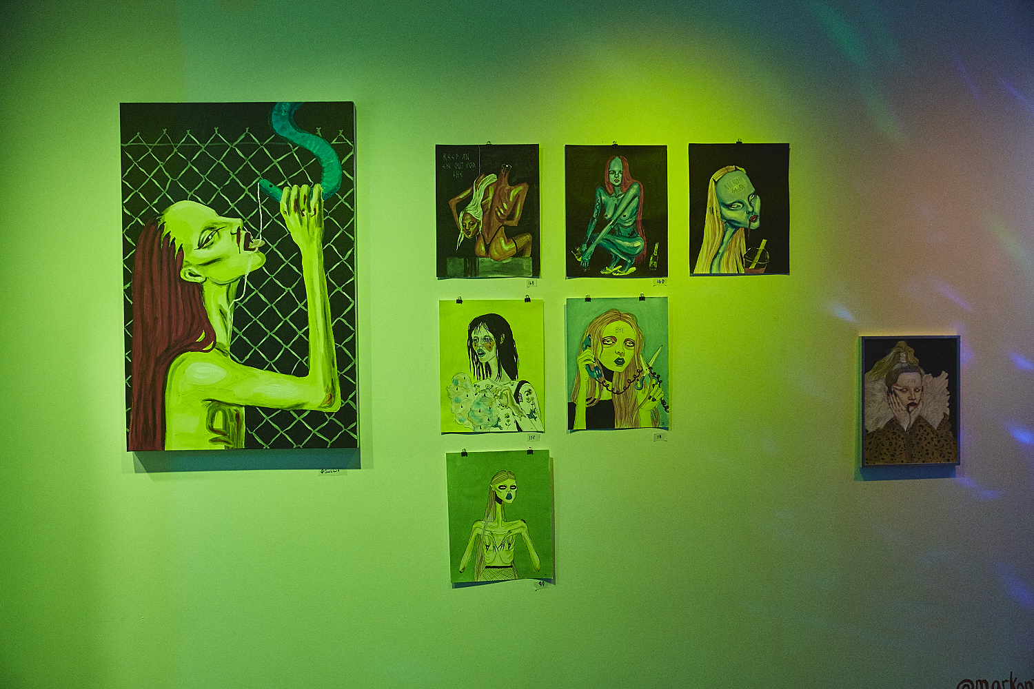 Markantoine lance l'expo pop-up Gothico/Exotico au Ausgang [Photos]